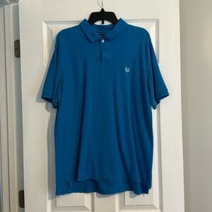 Blue button up shirt